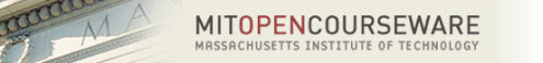 MIT OpenCourseWare