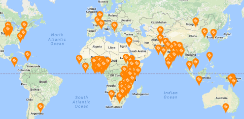 eGranary installations across the world